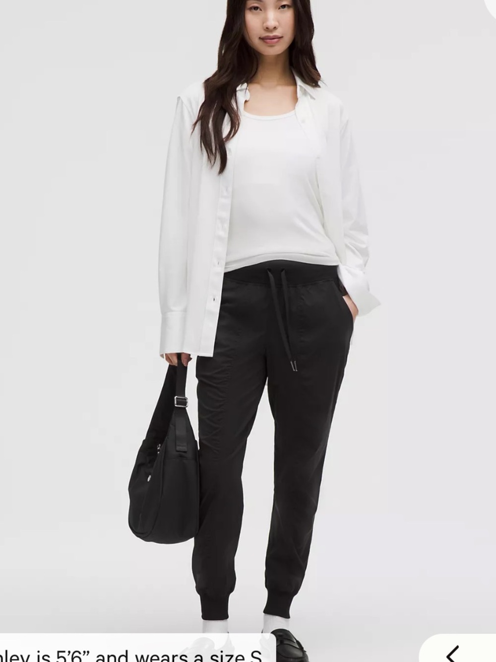 lululemon athletica Black dance studio joggers